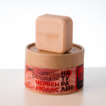 Натурален твърд балсам за червена и медна коса Balme Ruby Root – грижа за наситен цвят и блясък